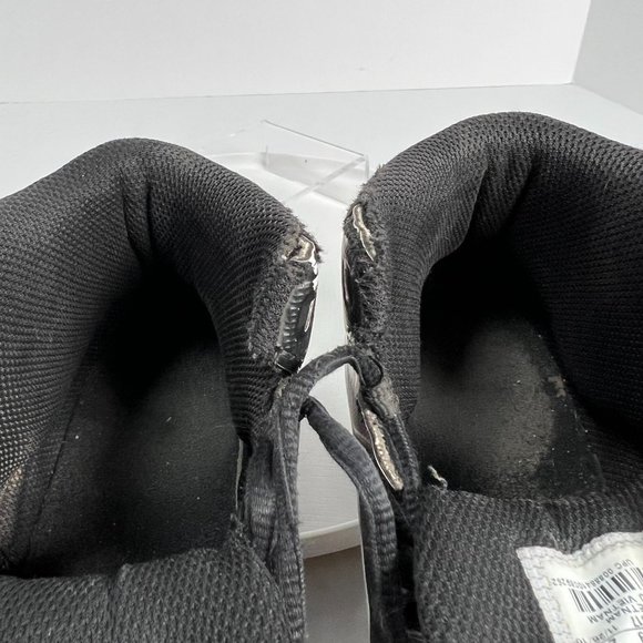 Nike Huarache 2KFilth Keystone‎ Mid 807141-017 mens size 6.5 black cleats - Picture 7 of 12